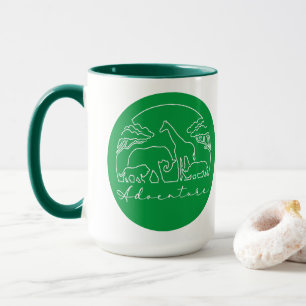 Abenteuer und Safari in Afrika Tasse
