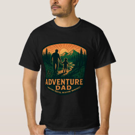 Abenteuer-Vater-Shirt – Vintage Outdoor-Wandern T-Shirt