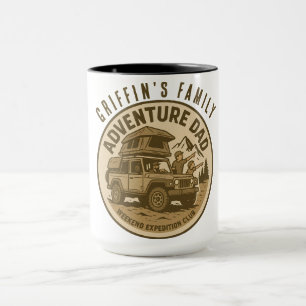 Abenteuer-Vater – WOCHENENDE EXPEDITIONS CLUB Tasse