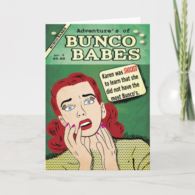 Abenteuer von Bunco Babys #3 - Karen wurde Karte (Vorderseite)