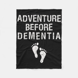 Abenteuer vor Demenz Wanderlust Fleecedecke