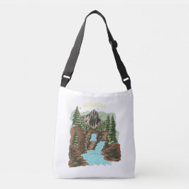 Abenteuer Wandern Bossica Crossbody Tote Beag Tragetaschen Mit Langen Trägern