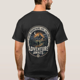Abenteuer warten auf Wanderhemd T-Shirt