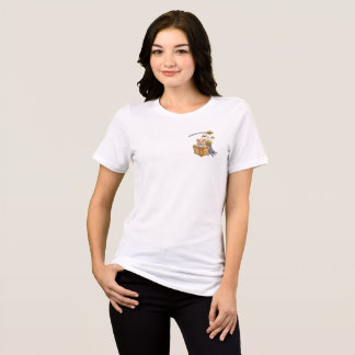 Abenteuer warten Frauen Buchliebhaber T-Shirt Tri-Blend Shirt