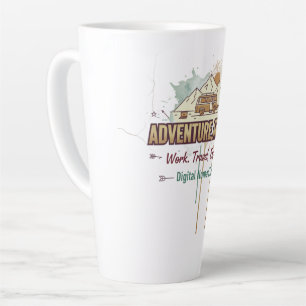 Abenteuer warten milchtasse