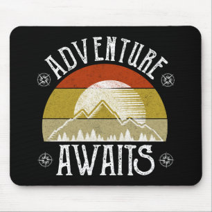 Abenteuer warten mousepad