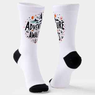 Abenteuer warten socken
