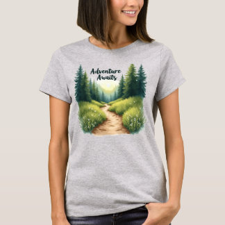 Abenteuer warten T-Shirt