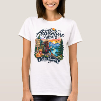 Abenteuer wartet Berg Explorer T-Shirt | Explo