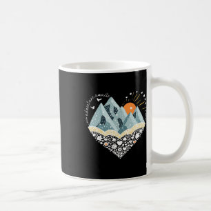 Abenteuer wartet Bergwandern Camping Natur Liebhab Kaffeetasse