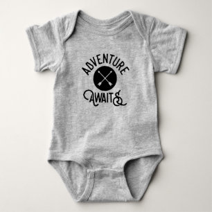 Abenteuer wartet Bodysuit Baby Strampler