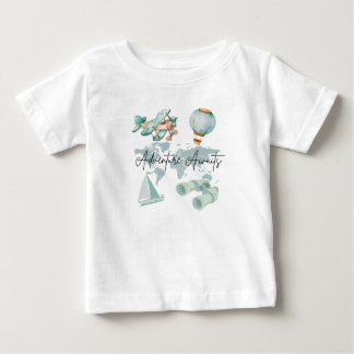 Abenteuer wartet! Dieses charmante Kleinkind Baby T-shirt