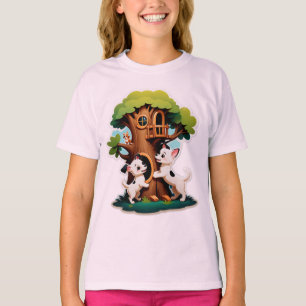 Abenteuer-Welpe im Seifenblasenbad T-Shirt