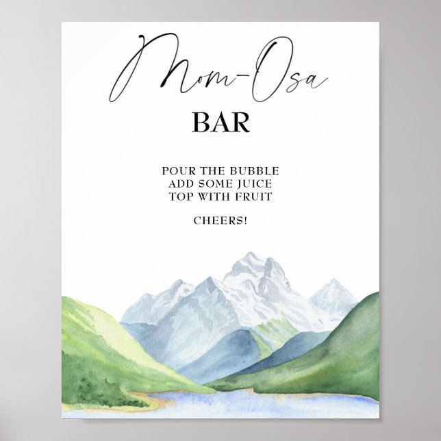 Abenteuer Zeit! - Mon-osa-Bar-Poster Poster (Vorne)