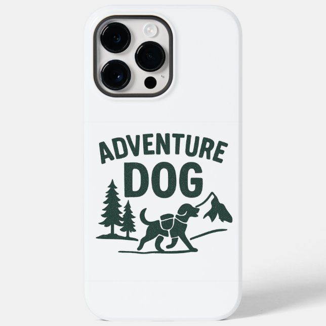 Abenteuerhund Case-Mate iPhone 14 Pro Max Hülle (Rückseite)