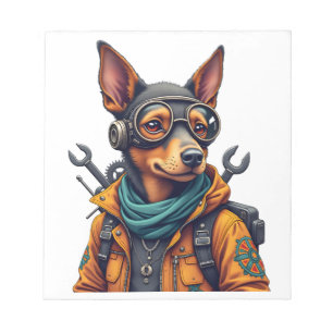 Abenteuerhund notizblock