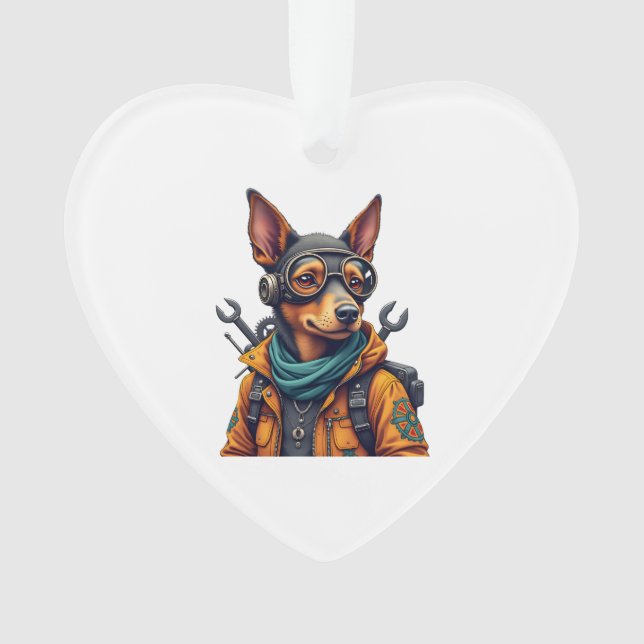 Abenteuerhund   ornament (Vorderseite)
