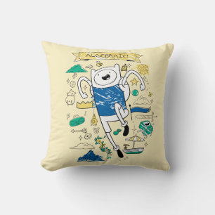 Abenteuerzeit   "Algebraic" Finn Sketch Kissen