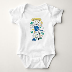 Abenteuerzeit   "Algebraic" Finn Sketch T - Shirt