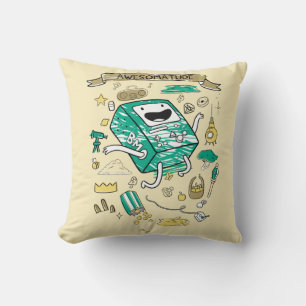 Abenteuerzeit   "Awesomatude" BMO Sketch Kissen