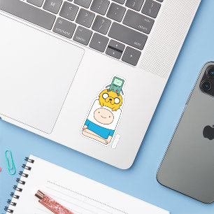 Abenteuerzeit BMO, Jake & Finn Aufkleber