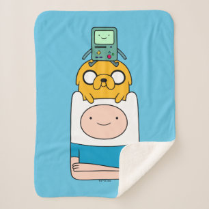 Abenteuerzeit   BMO, Jake & Finn Sherpadecke