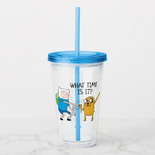 Abenteuerzeit Finn & Jake Fist Bump Acryltrinkbecher