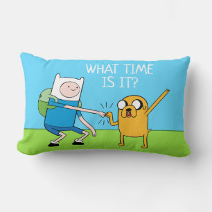 Abenteuerzeit   Finn & Jake Fist Bump Lendenkissen