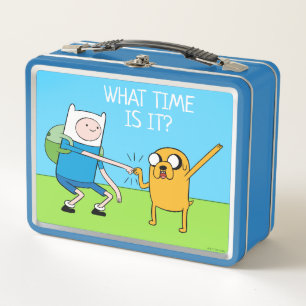 Abenteuerzeit   Finn & Jake Fist Bump Metall Brotdose