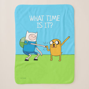 Abenteuerzeit   Finn & Jake Fist Bump Sherpadecke