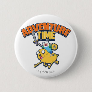 Abenteuerzeit Finn Riding Jake Button