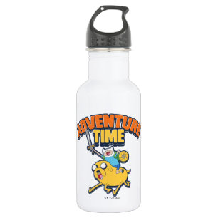 Abenteuerzeit Finn Riding Jake Edelstahlflasche