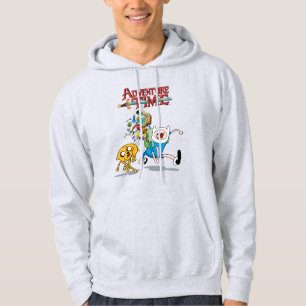 Abenteuerzeit   Finn's Backpack Adventure Gear Hoodie
