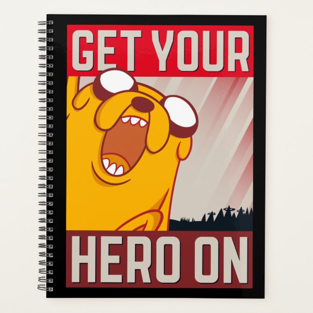 Abenteuerzeit | Jake "Get Your Hero On" Planer (Vorderseite)