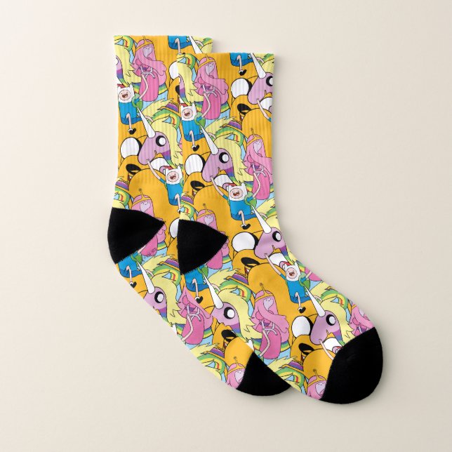 Abenteuerzeit | Lady, Bubblegum, Finn & Jake Socken (Paar)