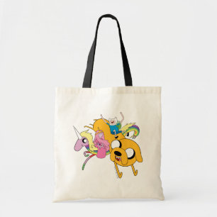 Abenteuerzeit   Lady, Bubblegum, Finn & Jake Tragetasche