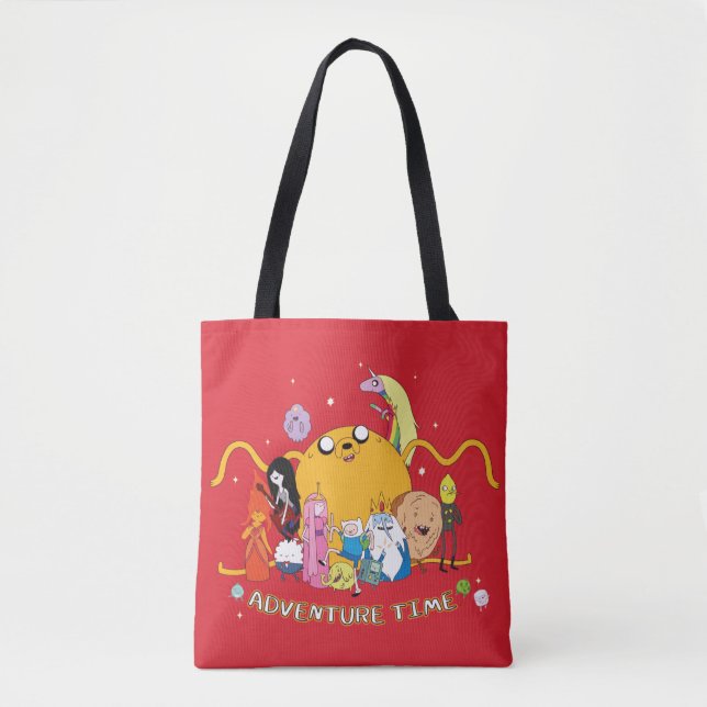 Abenteuerzeit | Large Jake Group Graphic Tasche (Vorderseite)
