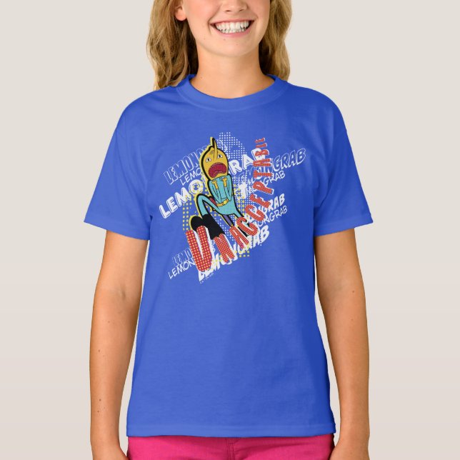 Abenteuerzeit | Lemon Grab "UNAKZEPTABLE" T-Shirt (Vorderseite)