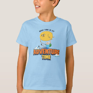 Abenteuerzeit Schwimmbad mit Flossen T-Shirt
