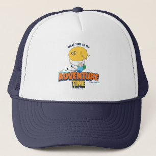 Abenteuerzeit Schwimmbad mit Flossen Truckerkappe