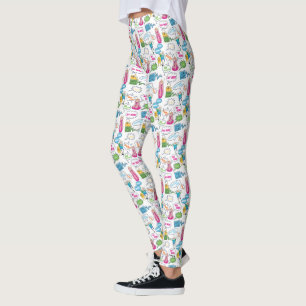 Abenteuerzeit   Zeichen-Abrufmuster Leggings