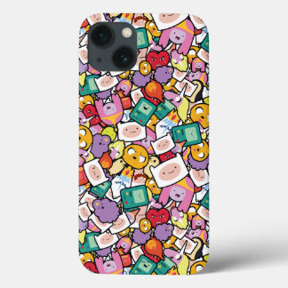 Abenteuerzeit | Zeichen-Toss-Muster Case-Mate iPhone Hülle