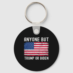 Aber Biden oder Trump 2024 gegen Biden & amp; Trum Schlüsselanhänger