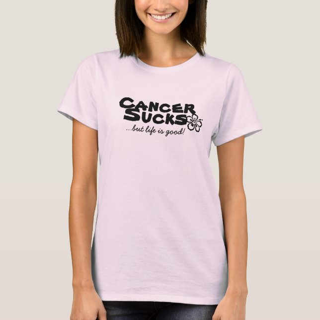 Aber das Leben ist gut T-Shirt (Vorderseite)