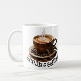 Aber der erste Kaffee! Mug Kaffeetasse