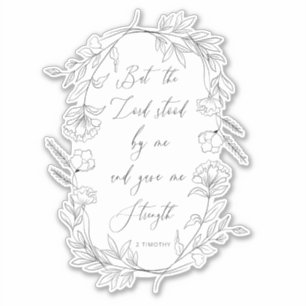 Aber der Herr hat mit dem Tode durch die Bibelvers Aufkleber