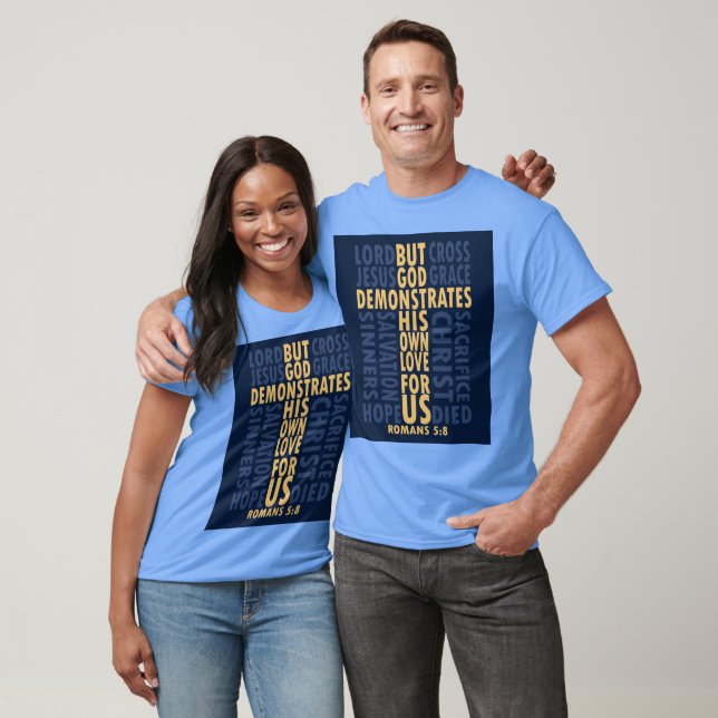Aber die D-Römer 5:8 T-Shirt (Unisex)