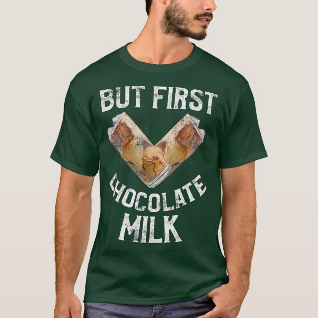 Aber die ersten Schokoladenliebhaber T-Shirt (Vorderseite)