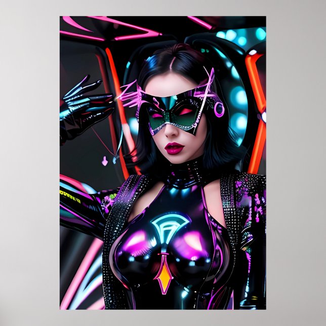 Aber die Maske war ihr Gesicht Poster (Vorne)