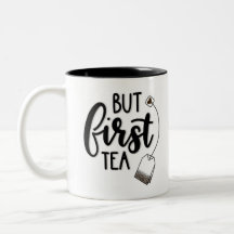 Aber erste Tee-Tasse